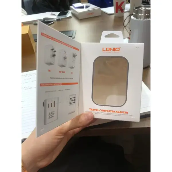 LDNIO Z6 65watt Universal Travel Adapter Gan Charger - Image 7