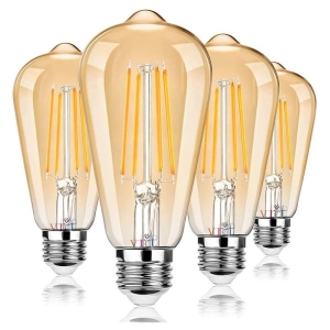 Led Filament Edison Light Bulb Vintage - 4 Watt