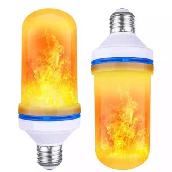 LED Flame Effect Fire Light Bulb - Image 2