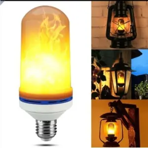 LED Flame Effect Fire Light Bulb