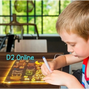 Led Light Kids Drawing With Book Free and Perfect For Creative Kids