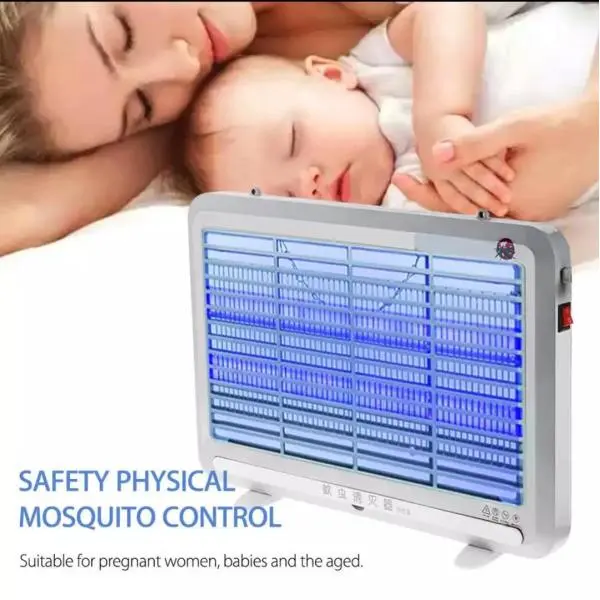 LED Mosquito And Fly Trap, Bug Zapper Insect Killer 2 UV Light 4 W - Image 5