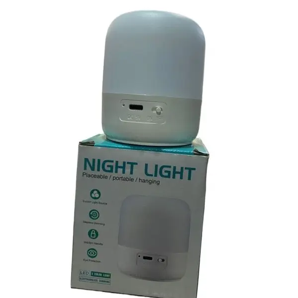 LED Night Light Sensor Touch Rechargeable 3-Level Brightness For Portable Touch Lamp Night Light - Image 4