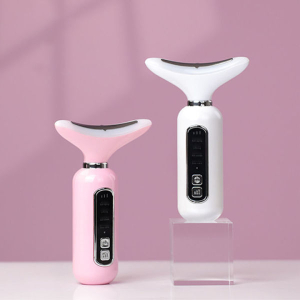 LED thermal vibration beauty instrument Photon skin rejuvenation beauty instrument neck beauty instrument EMS lifting and firming massager Face Lifting Anti-Aging Massager facial wrinkle remover