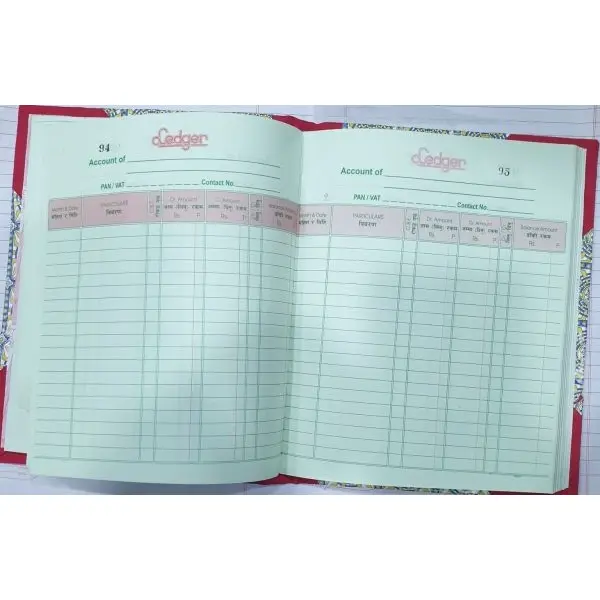 Ledger Book/ Ashoka Book size Ledger Book of No.6, Total Page 289 - Image 3