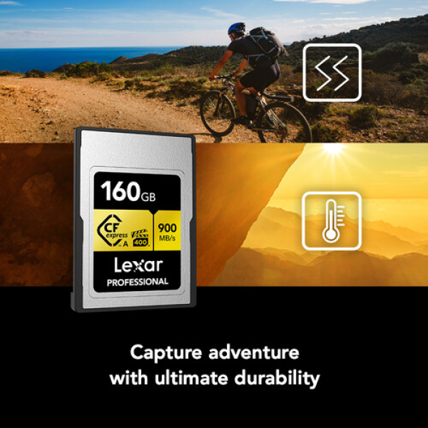 Lexar 160GB Professional CFexpress Type A Card GOLD Series - Image 4