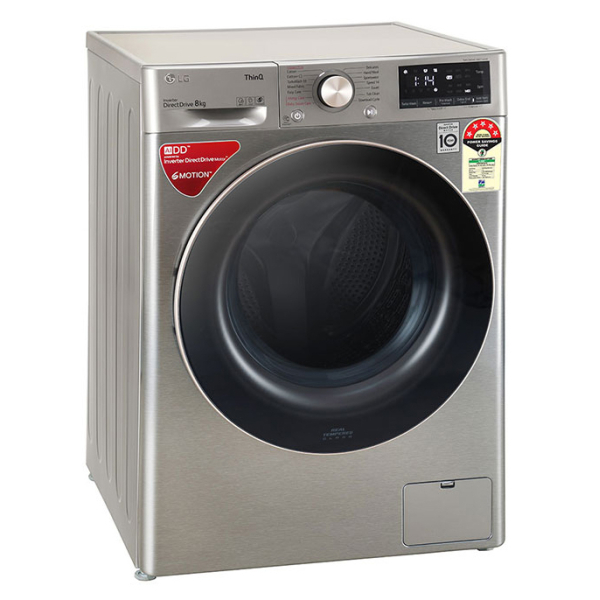 LG 8 Kg Front Load Washing Machine - Image 5