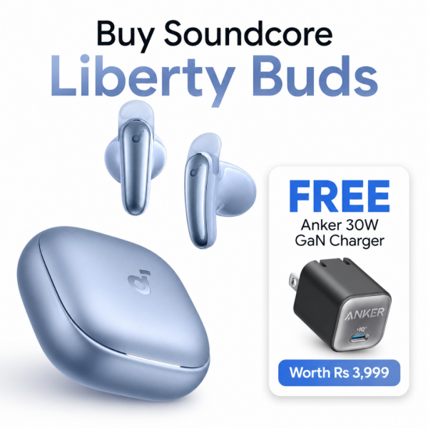 Soundcore Liberty Buds with Adaptive Noise Cancellation