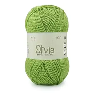 Light Green Ganga Oliva Knitting Yarn 100 Grams