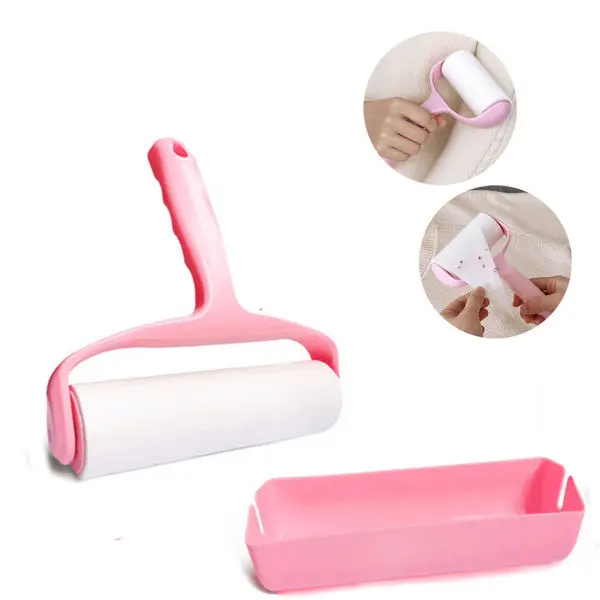 Lint Remover, Adhesive Roller Pet Hair and Dust Removing Roller 60 Sheet - Image 3