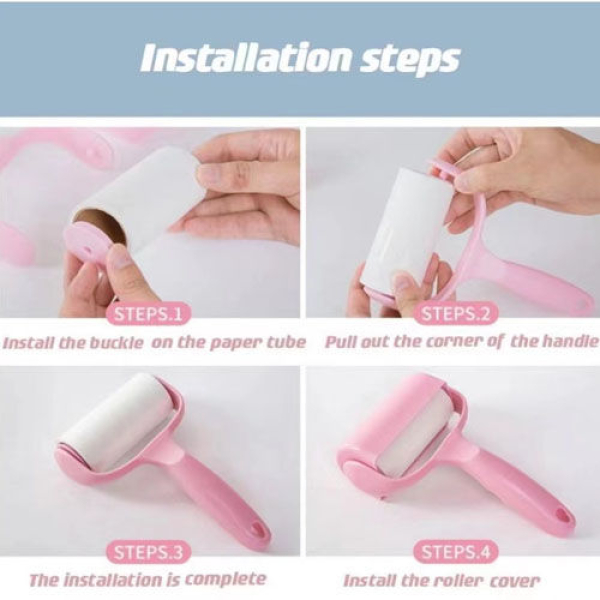 Lint Remover Roller-60 Sheet Pack Of 1 Pc Refill - Image 5
