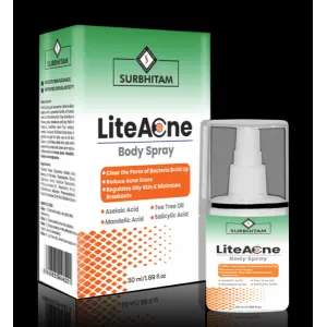 LiteAcne Body Spray for Acne Treatment 50 Ml