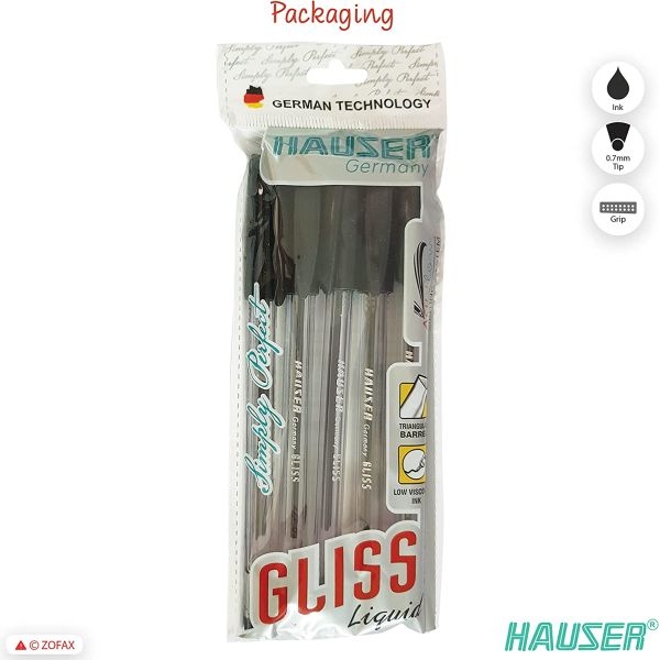 Lok Sewa Exam Writing Pen/ Houser Gliss A Set of Five Pen For Loksewa Exam Writing Pen By Mitrata - Image 5