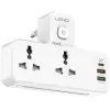 1 QC3.0 And 2 Auto - ID USB With Individual Switch