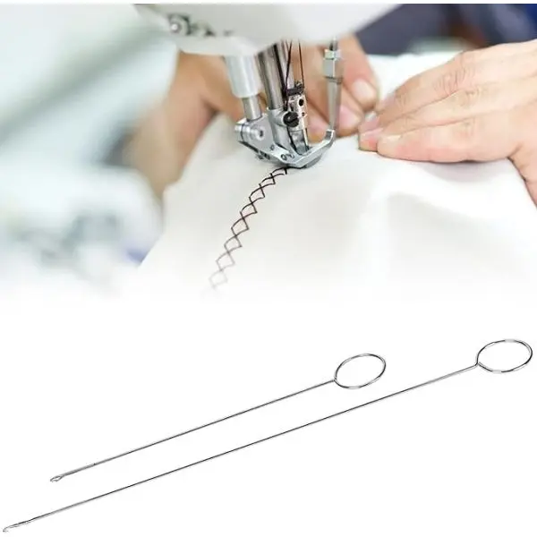 Loop Turner Sewing Loop Turner Long Loop Turner Tool Stainless Steel Home Sewing DIY Knitting Accessories for Home and Sewing Use - Image 2