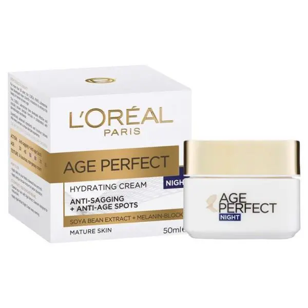 L'Oreal Age Perfect Night Cream 50 ml - Image 2
