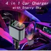 LUMERA Car Charger With Retractable Cable | Safe Charging For Mobile Battery | PD Fast Charge