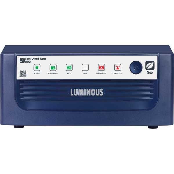 Luminous Eco Watt Neo 900 VA Inverter-12V | Adaptive Battery Charging Control Technology | Luminous Overload Protection Inverter - Image 2