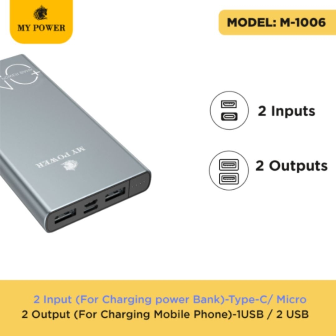 My Power M1006 Power Bank - Image 3