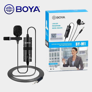 M1 BY- M1 Omnidirectional Condenser Lavalier Microphone