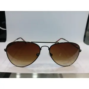 Fastrack Brown Aviator Sunglasses for Men  M138BR2