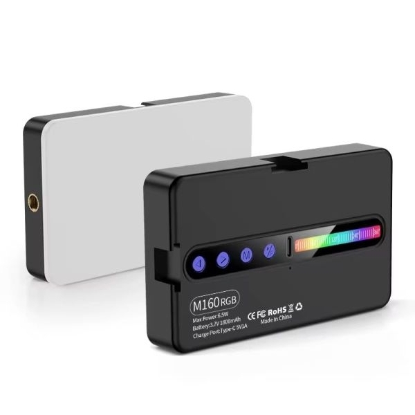 M160 RGB Video Light | Portable LED Light for Photography & Videography - Image 2