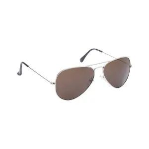 Fastrack Brown Aviator Sunglasses for Men