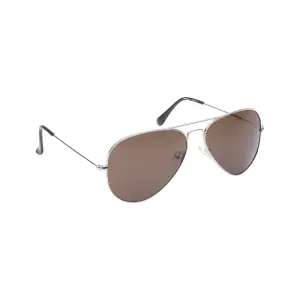 Fastrack Brown Aviator Sunglasses for Men