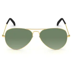 Yellow Aviator Men Sunglasses