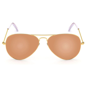 Yellow Aviator Men Sunglasses