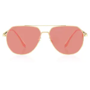 Yellow Aviator Men Sunglasses