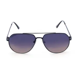 Blue Aviator Men Sunglasses