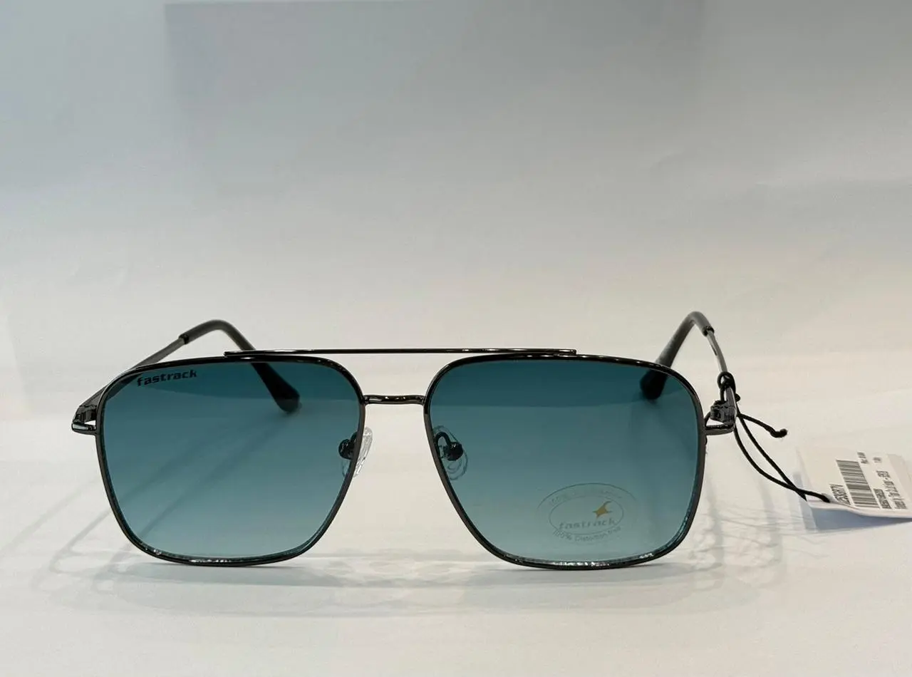 Grey Navigator Rimmed Sunglasses From Fastrack(M253GR7)