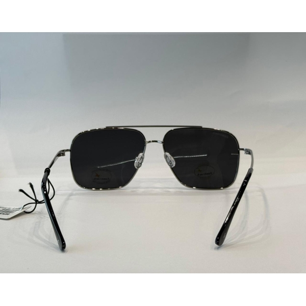 Grey Navigator Rimmed Sunglasses From Fastrack(M253GY10P) - Image 3
