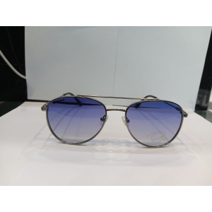 Matt Light gun Aviator Unisex Sunglasses M256BU2