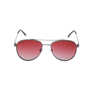 Grey Aviator Rimmed Sunglasses From Fastrack(M256PK6P)
