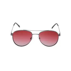Grey Aviator Rimmed Sunglasses From Fastrack(M256PK6P)