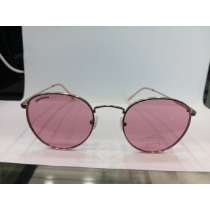 Matt Pink Round Unisex Sunglasses  M257PK3