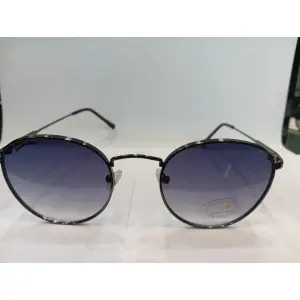 Shiny DK gun Round Unisex Sunglasses M257PR10V