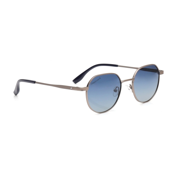 Blue Geometry Rimmed Sunglasses From Fastrack - Image 2