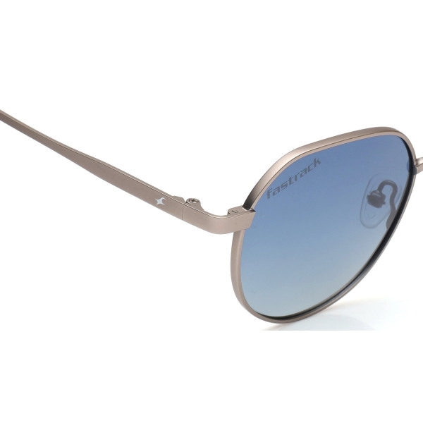 Blue Geometry Rimmed Sunglasses From Fastrack - Image 5