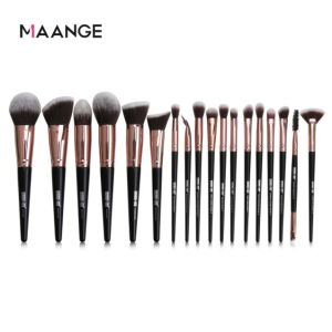 MAANGE 18pcs Makeup Brush set with Storage Bag With Free Lipliner by Genuine Collection