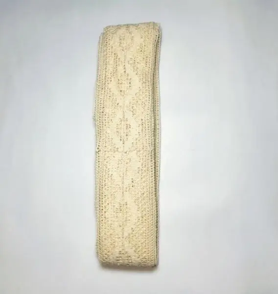 Macrame Cotton Lace 10metre.Off White Cotton Lace Used for Trims
