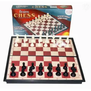 Magnetic Chess Board Set 17.5cm2/ 17*17 Cm No. 8408 By Mitrata