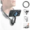 Magnetic Neck Holder | Hands-Free Mobile Stand for Vlogging