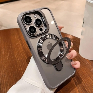 Magnetic Shockproof Case for iPhone with Dual Holder