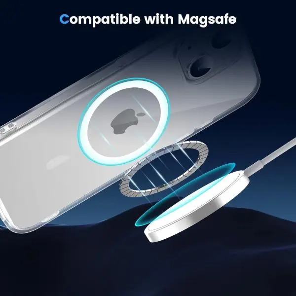 Tranparent Clear Case iPhone Cover For 11 to 16 Model