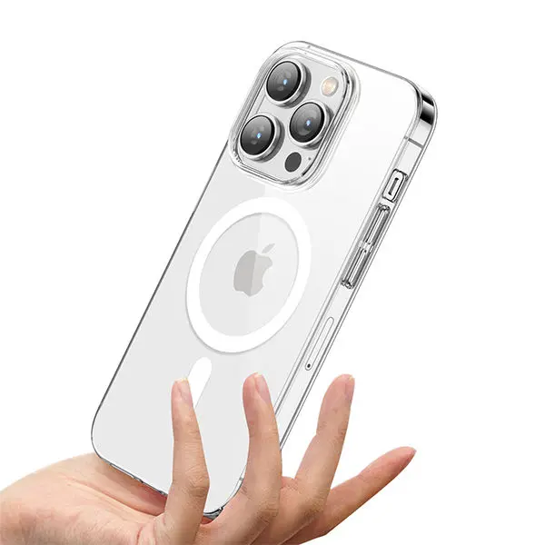 MagSafe Crystal Clear Back Case Cover Case