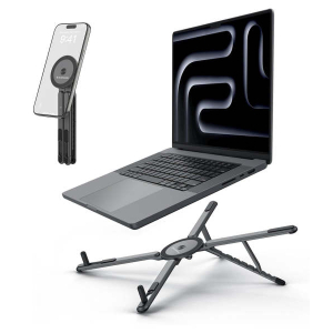 MagSafe Magnetic Holder | Foldable Phone Stand | 360° Rotation | Portable Tripod Stand for Mobile