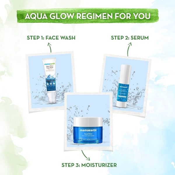 mamaearth Aqua Glow Gel Face Moisturizer-100ml - Image 5